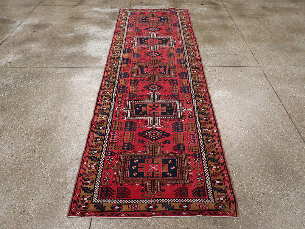 Vintage Persian Karajeh Runner, No.32514 - Gss