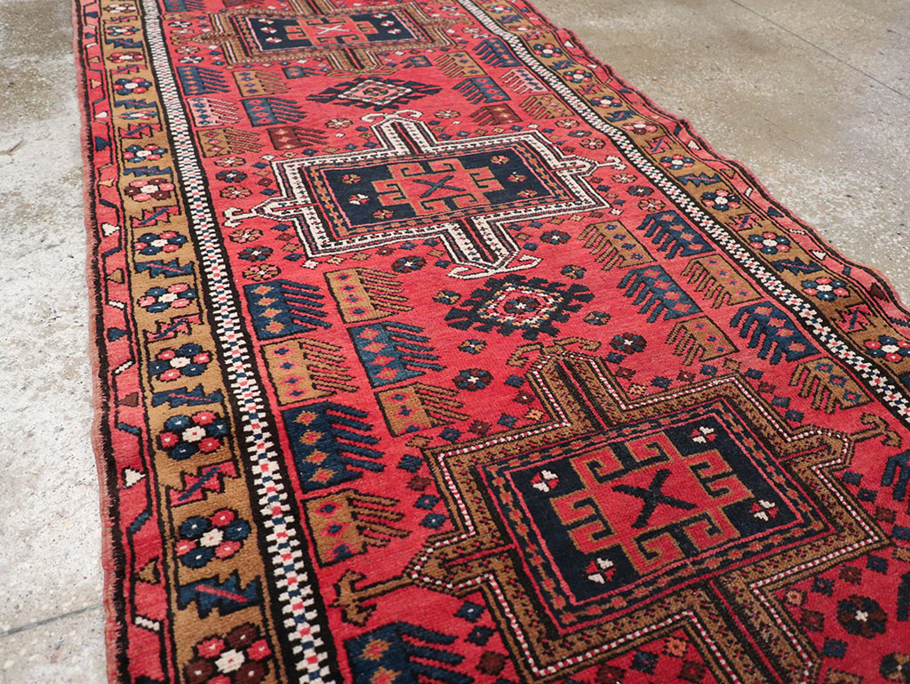 Vintage Persian Karajeh Runner, No.32514 - Gss