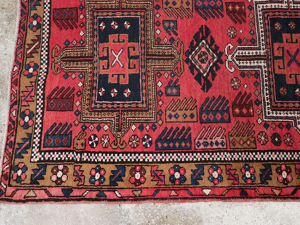 Vintage Persian Karajeh Runner, No.32514 - Gss