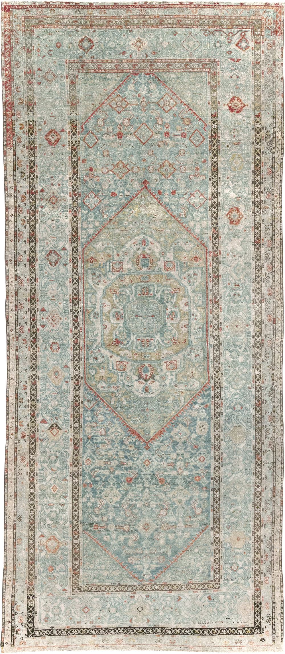 Antique Persian Malayer Gallery Rug, No.32515 - Gss