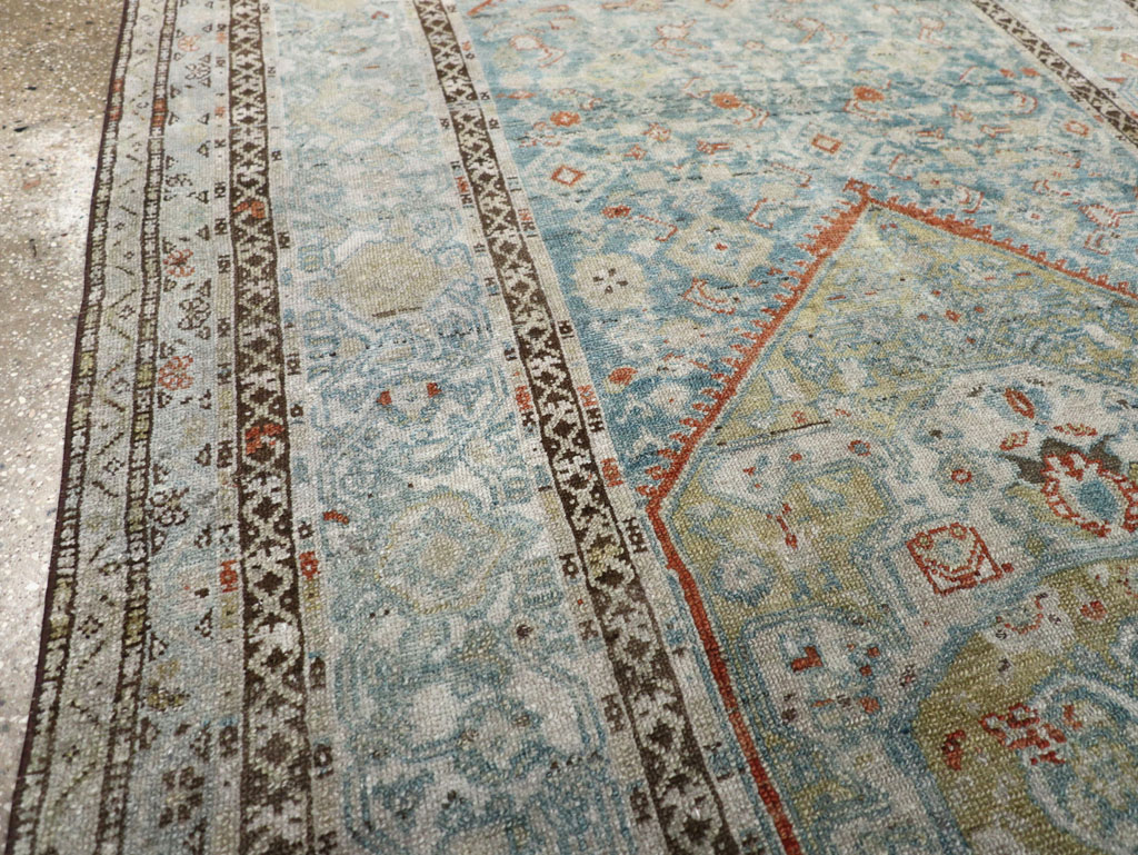Antique Persian Malayer Gallery Rug, No.32515 - Gss
