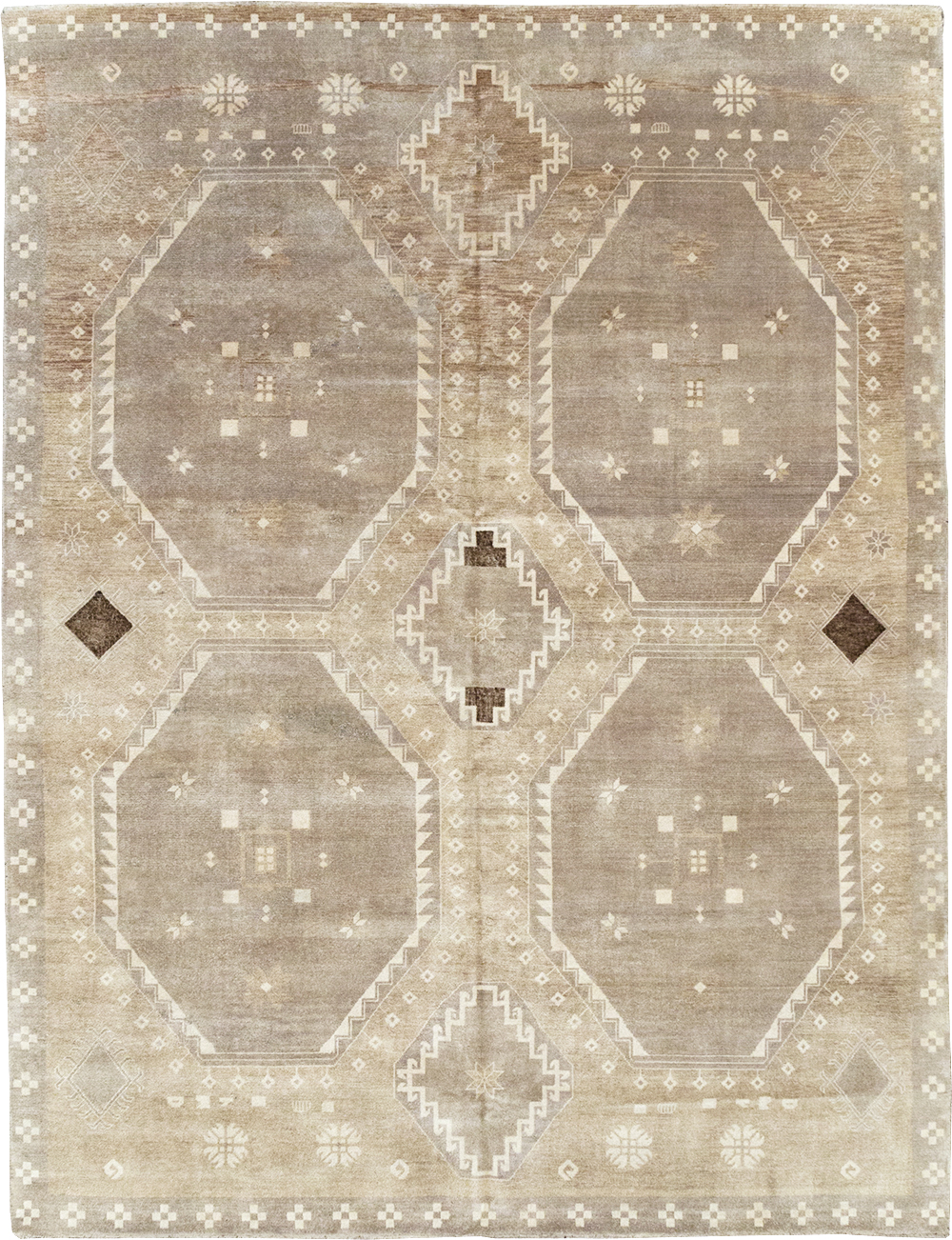 Modern Turkish Anatolian Room Size Carpet, No.32517 - Gss