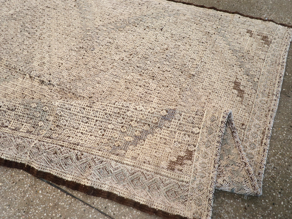 Vintage Moroccan Flatweave Kilim, No.32541 - Gss