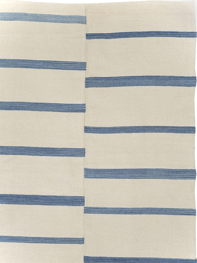 Modern Turkish Flatweave Kilim Room Size Carpet, No.32543 - Gss