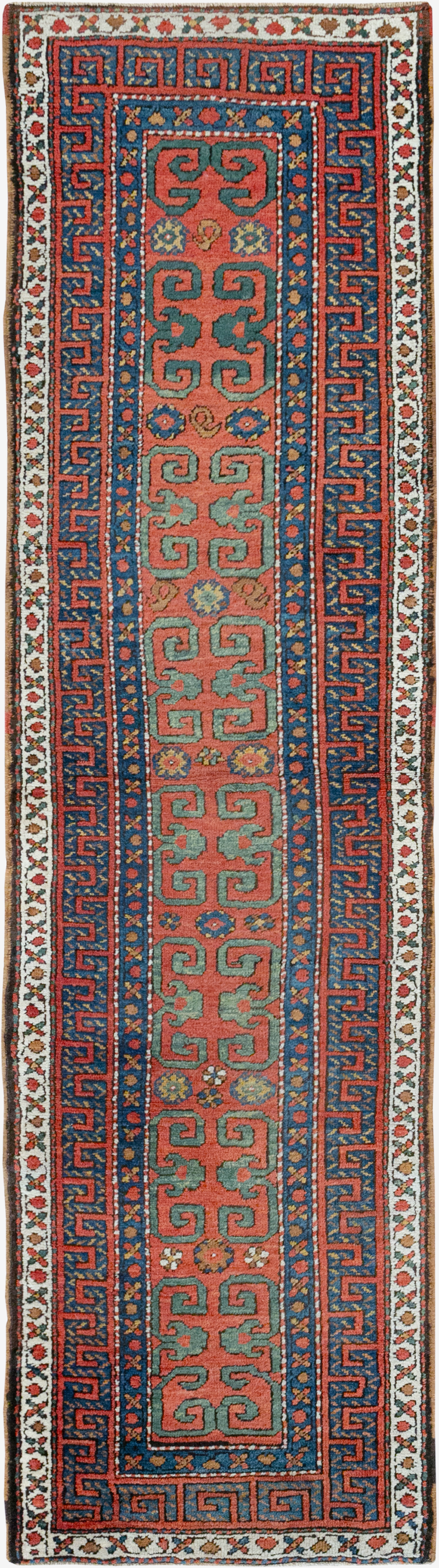 Antique Persian Heriz Runner, No.32545 - Gss