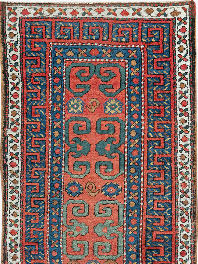 Antique Persian Heriz Runner, No.32545 - Gss