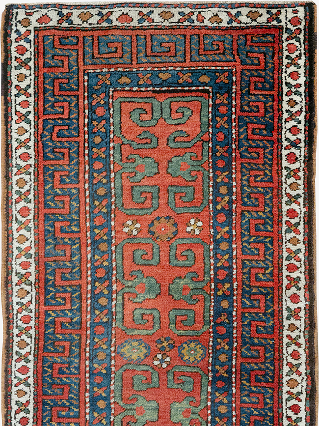 Antique Persian Heriz Runner, No.32545 - Gss
