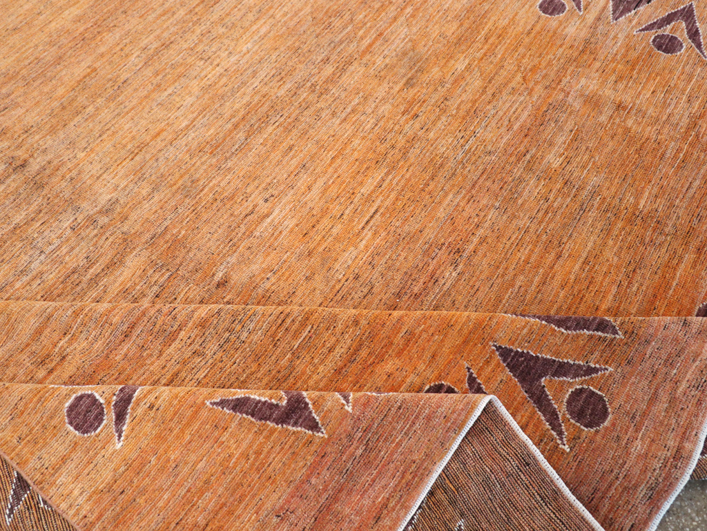 Modern East Turkestan Khotan Room Size Carpet, No.32548 - Gss