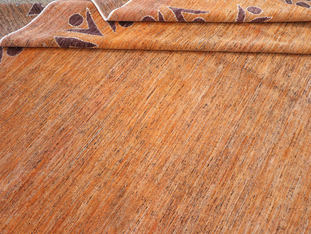 Modern East Turkestan Khotan Room Size Carpet, No.32548 - Gss