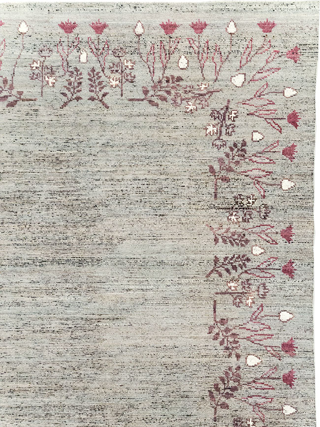 Modern East Turkestan Khotan Room Size Carpet, No.32551 - Gss