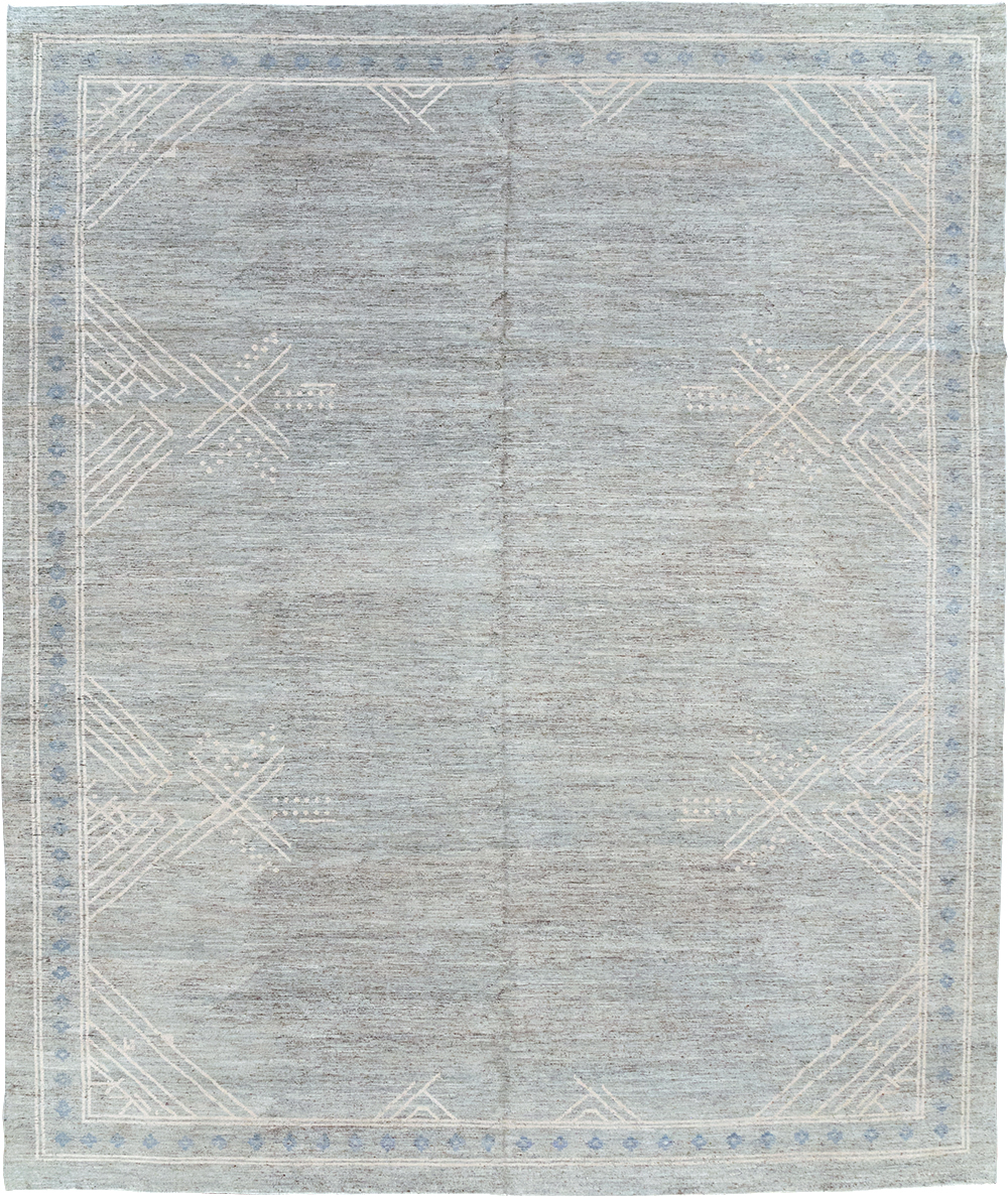 Modern East Turkestan Khotan Room Size Carpet, No.32552 - Gss