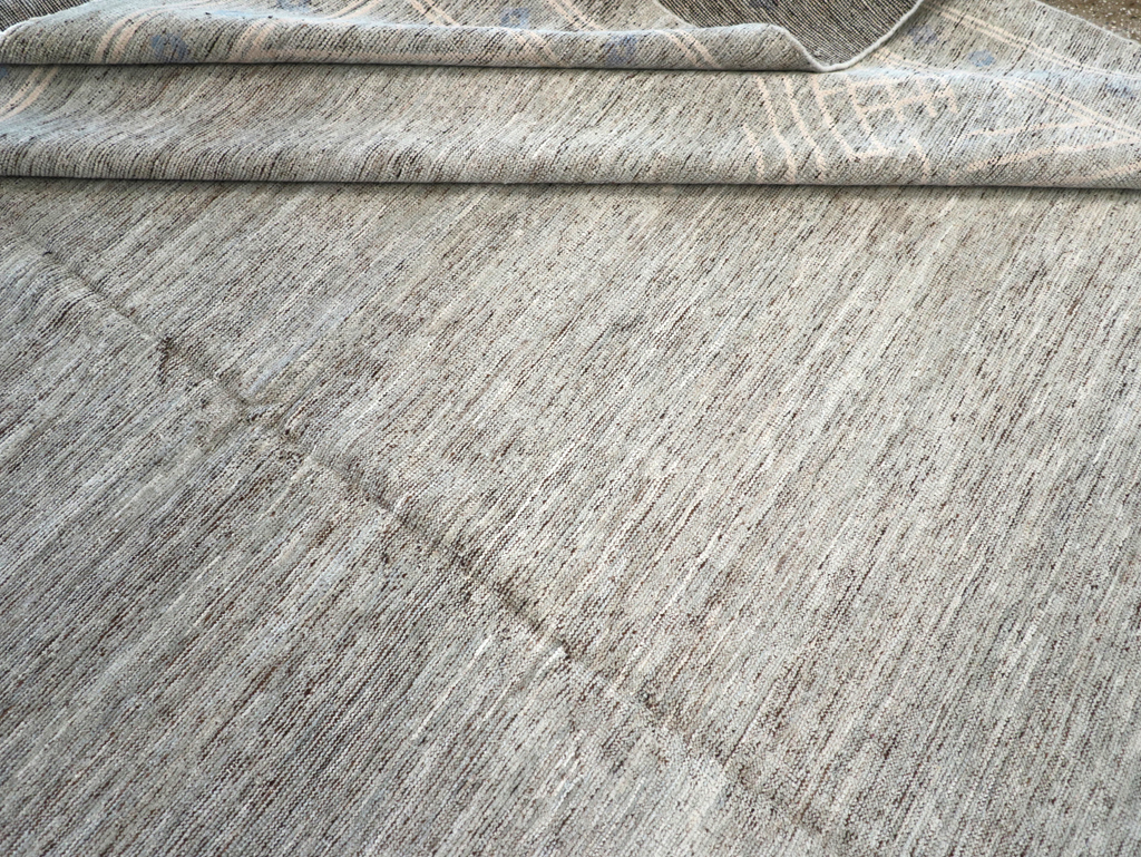 Modern East Turkestan Khotan Room Size Carpet, No.32552 - Gss