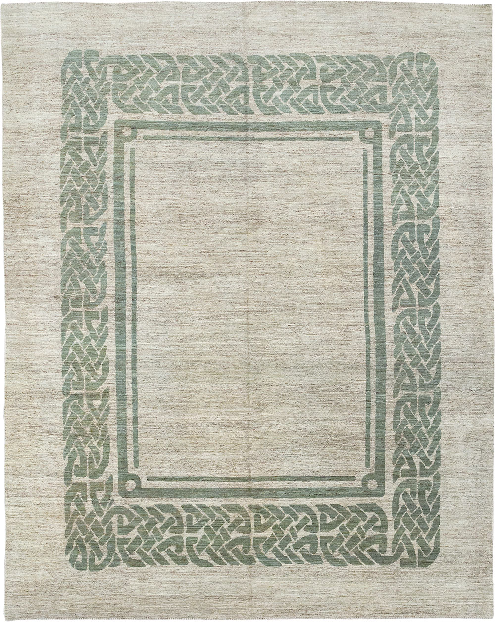 Modern East Turkestan Khotan Room Size Carpet, No.32553 - Gss