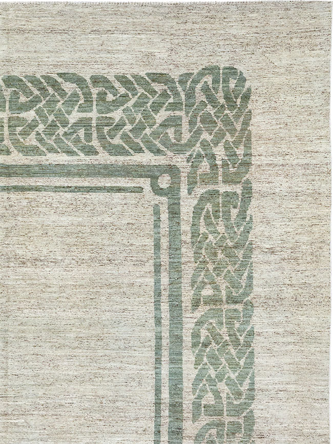 Modern East Turkestan Khotan Room Size Carpet, No.32553 - Gss