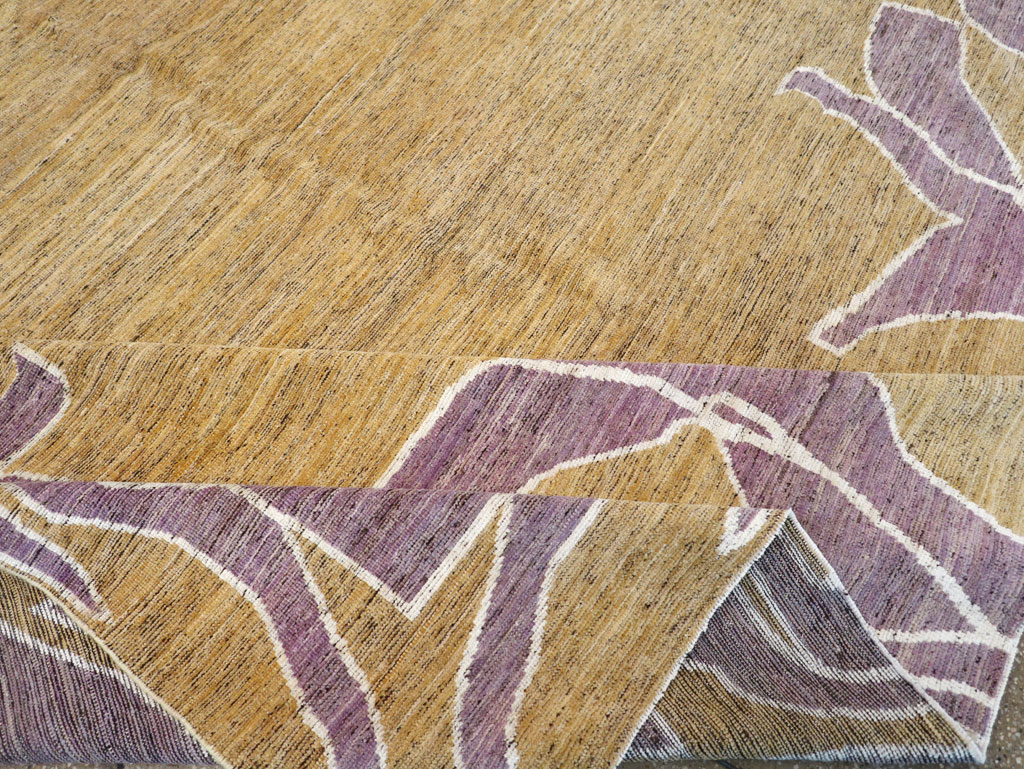 Modern East Turkestan Khotan Square Room Size Carpet, No.32555 - Gss