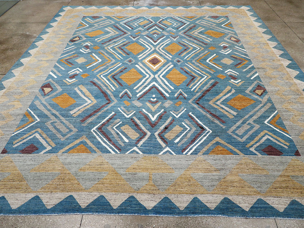 Modern East Turkestan Khotan Large Room Size Carpet, No.32557 - Gss