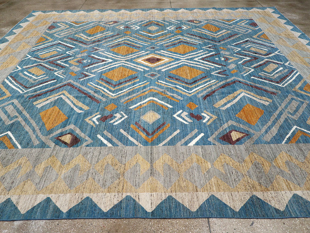 Modern East Turkestan Khotan Large Room Size Carpet, No.32557 - Gss