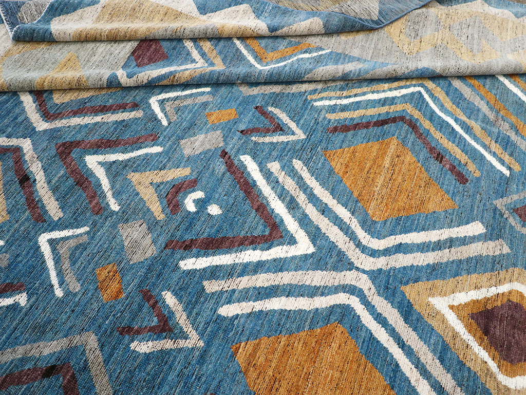 Modern East Turkestan Khotan Large Room Size Carpet, No.32557 - Gss