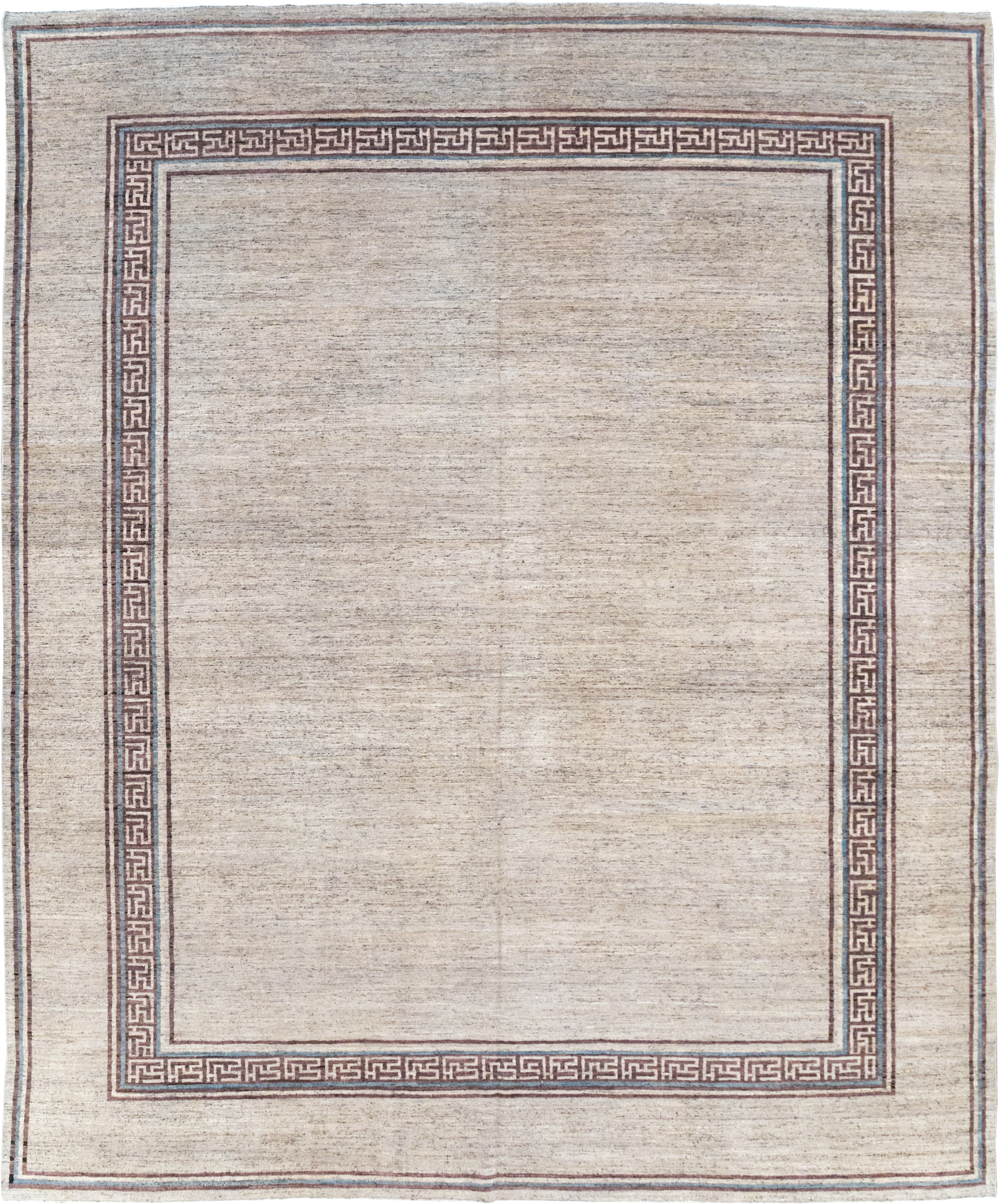 Modern East Turkestan Khotan Room Size Carpet, No.32558 - Gss