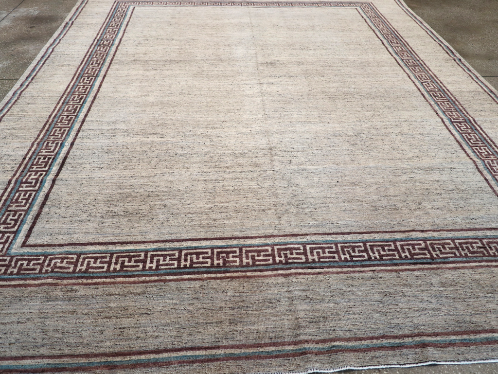 Modern East Turkestan Khotan Room Size Carpet, No.32558 - Gss