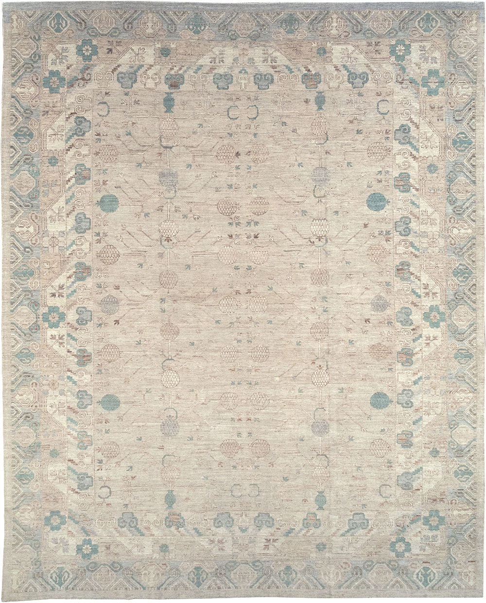 Modern East Turkestan Khotan Large Carpet, No.32569 - Gss