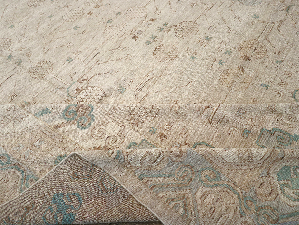 Modern East Turkestan Khotan Large Carpet, No.32569 - Gss