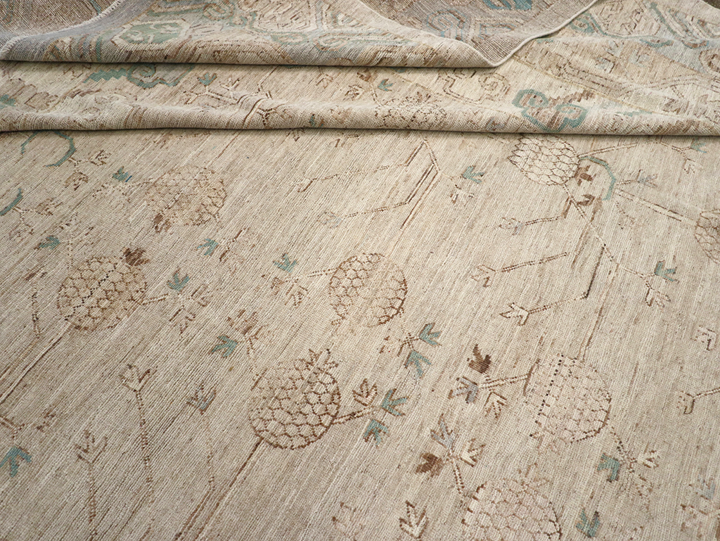 Modern East Turkestan Khotan Large Carpet, No.32569 - Gss