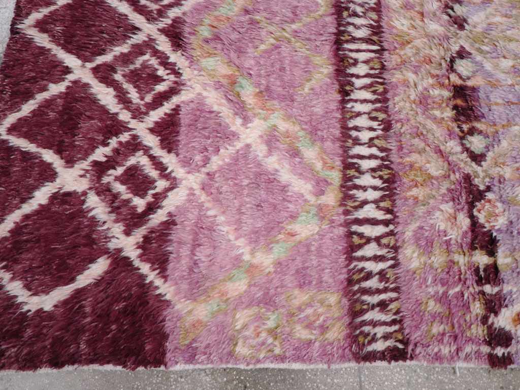 Vintage Moroccan Accent Rug, No.32583 - Gss