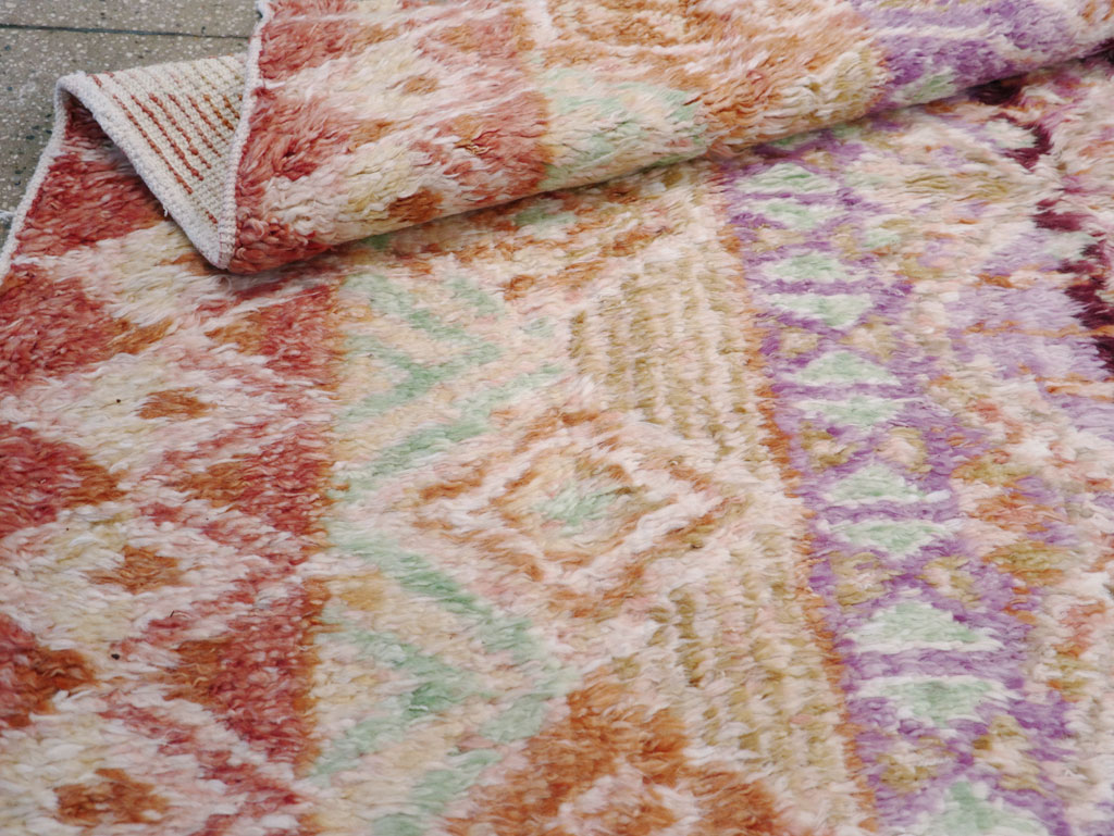 Vintage Moroccan Accent Rug, No.32583 - Gss