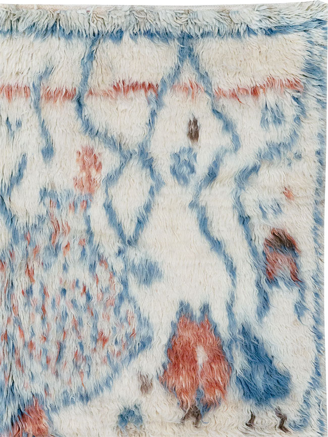 Vintage Moroccan Accent Rug, No.32584 - Gss