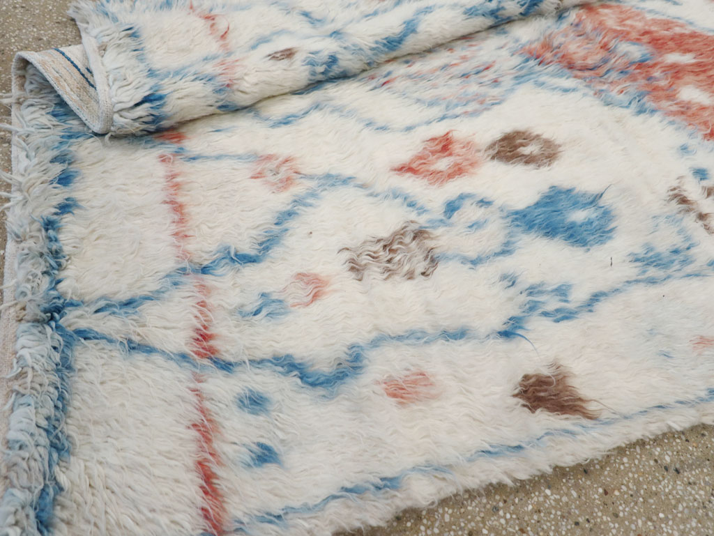 Vintage Moroccan Accent Rug, No.32584 - Gss