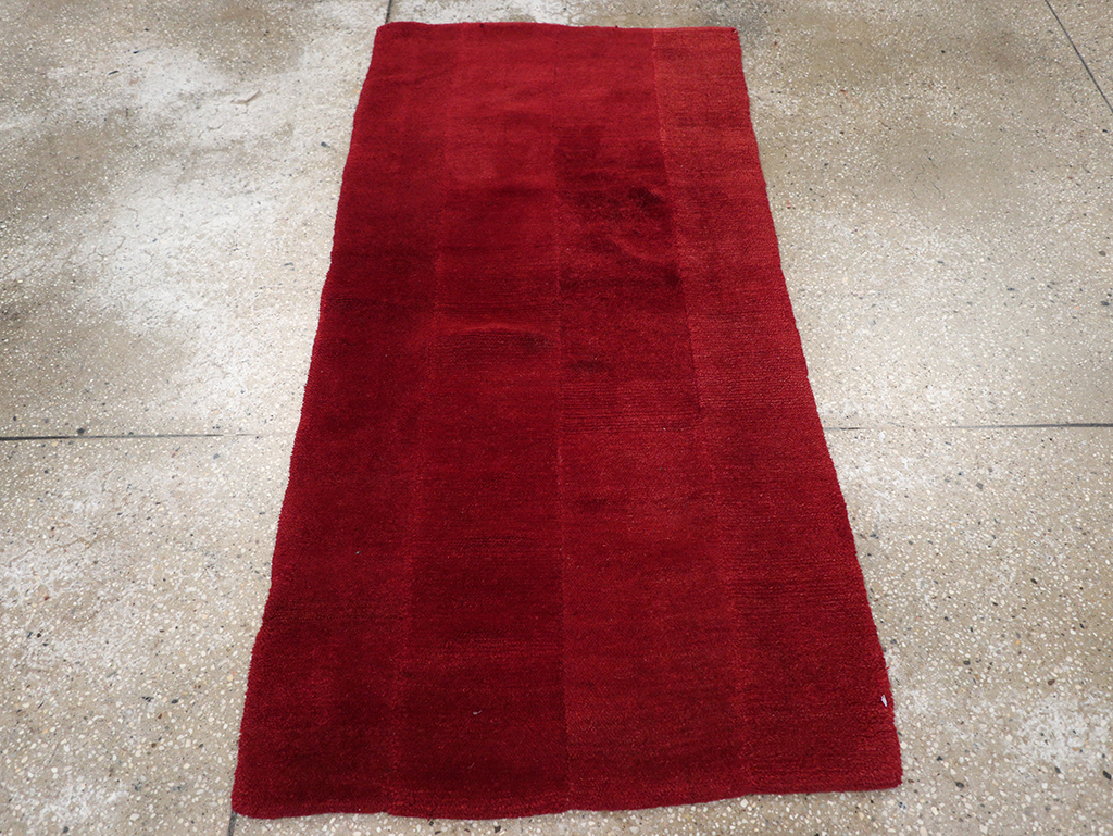 Vintage Tibetan Throw Rug, No.32586 - Gss