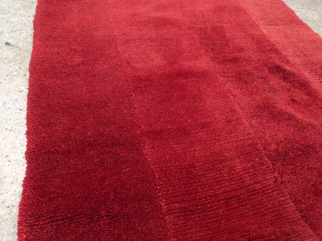 Vintage Tibetan Throw Rug, No.32586 - Gss