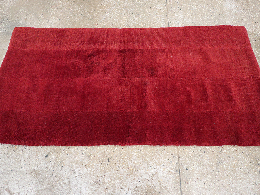 Vintage Tibetan Throw Rug, No.32586 - Gss