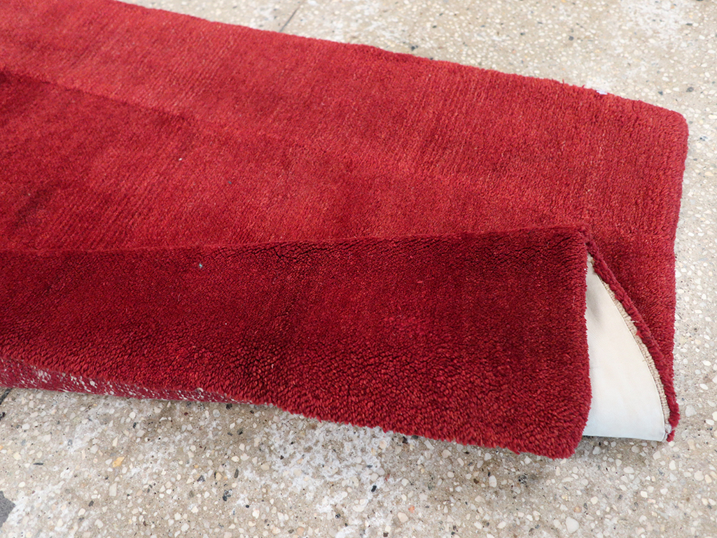 Vintage Tibetan Throw Rug, No.32586 - Gss