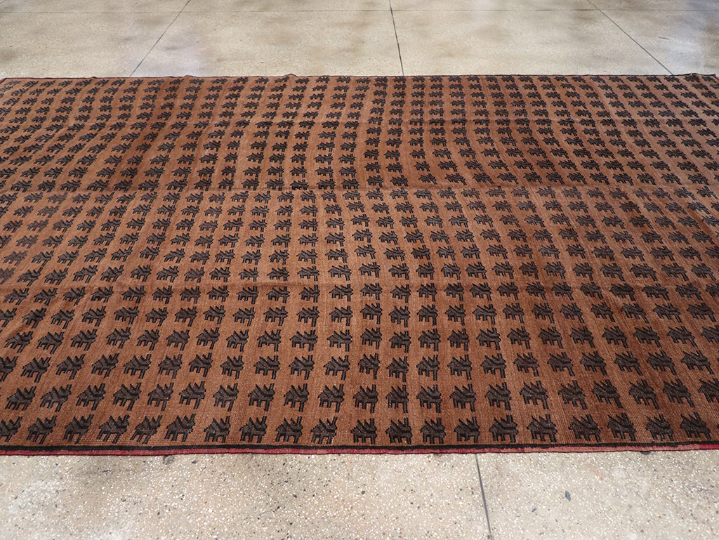 Vintage Turkish Anatolian Room Size Carpet, No.32588 - Gss