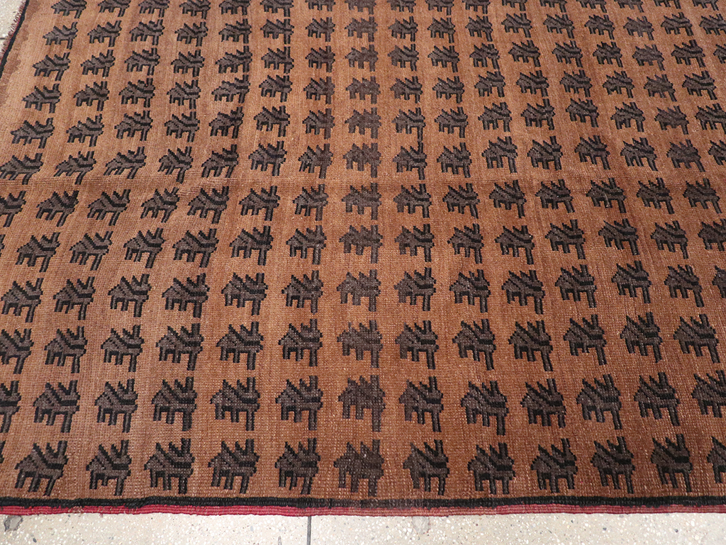 Vintage Turkish Anatolian Room Size Carpet, No.32588 - Gss
