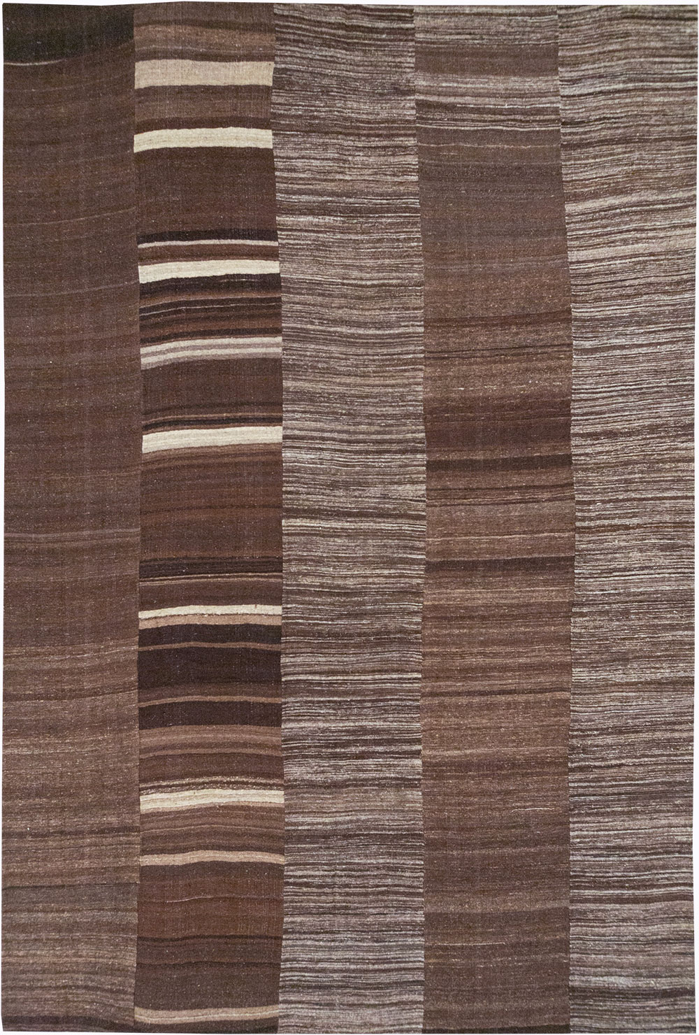 Modern Turkish Flatweave Kilim Large Carpet, No.32592 - Gss