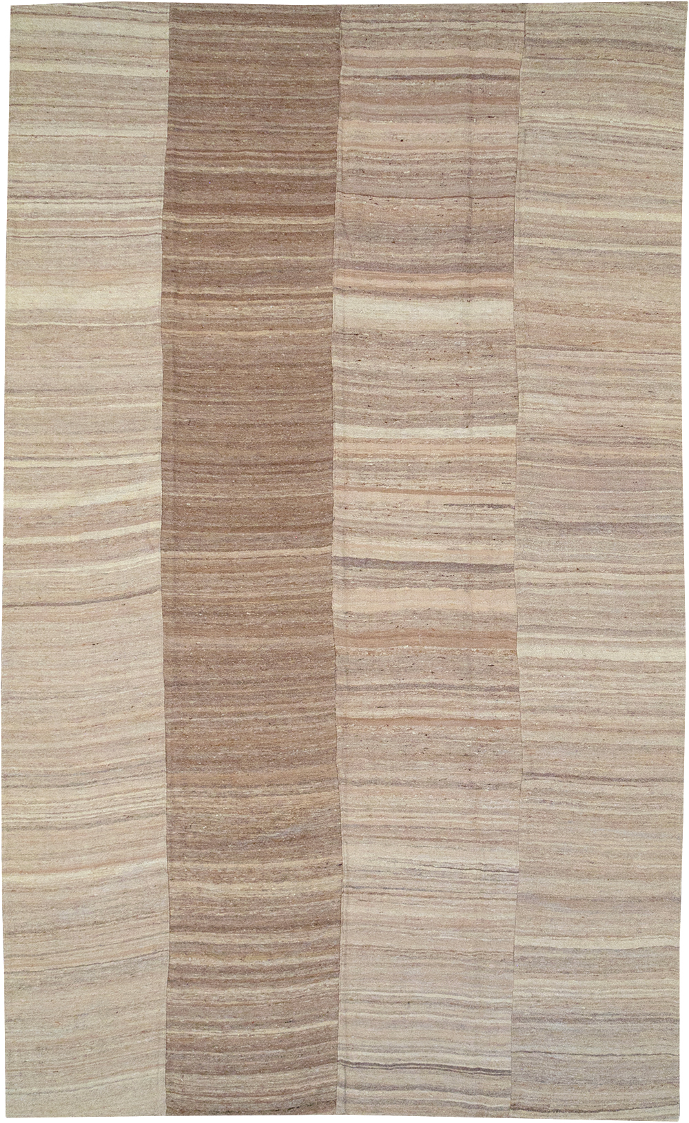 Modern Turkish Flatweave Kilim Room Size Carpet, No.32593 - Gss