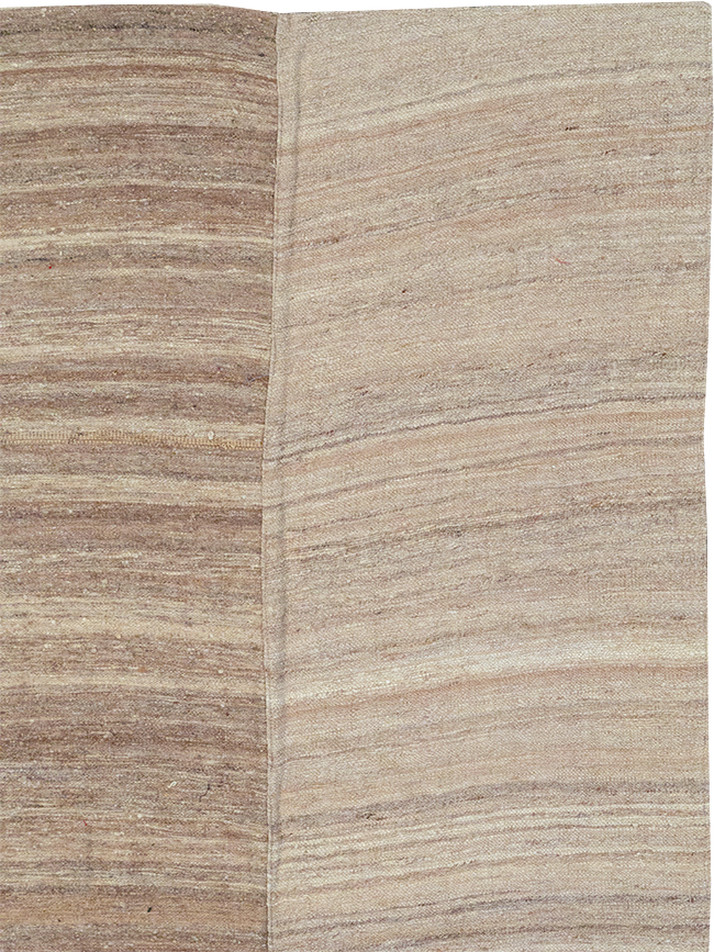 Modern Turkish Flatweave Kilim Room Size Carpet, No.32593 - Gss