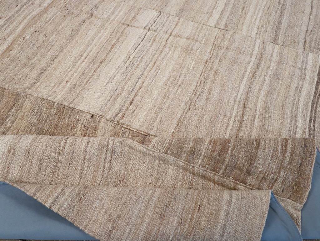 Modern Turkish Flatweave Kilim Room Size Carpet, No.32593 - Gss