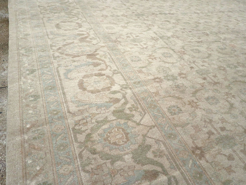 Vintage Turkish Oushak Oversize Carpet, No.32599 - Gss