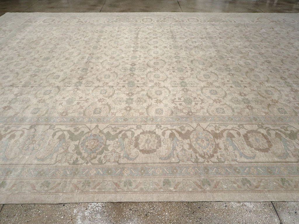 Vintage Turkish Oushak Oversize Carpet, No.32599 - Gss