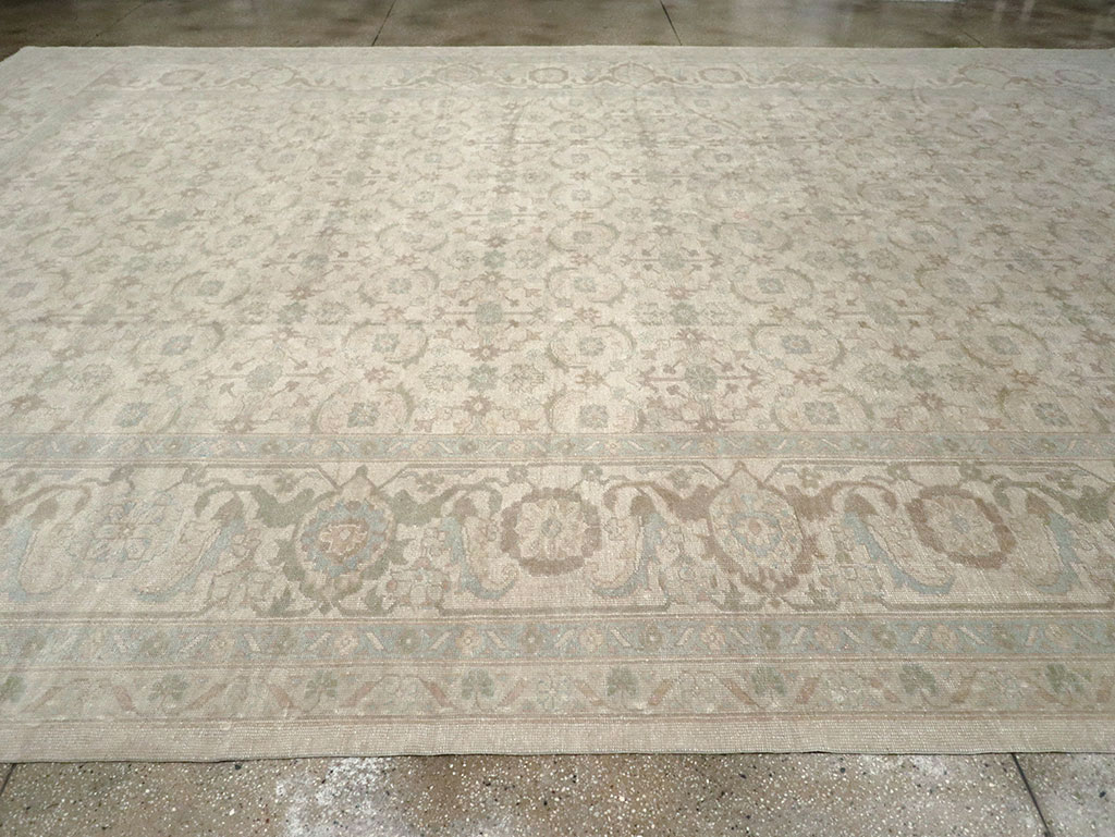 Vintage Turkish Oushak Oversize Carpet, No.32599 - Gss