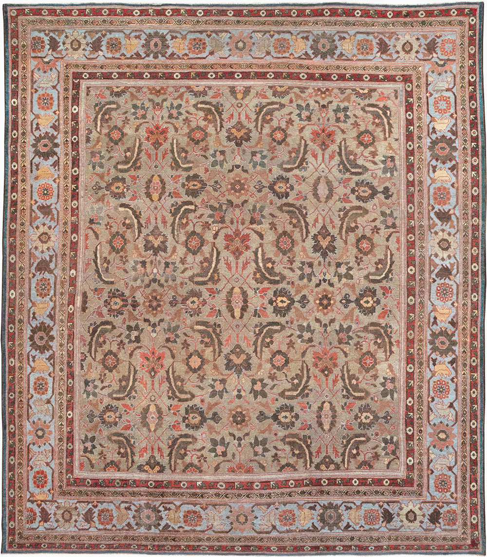 Antique Persian Mahal Large Carpet, No.32600 - Gss