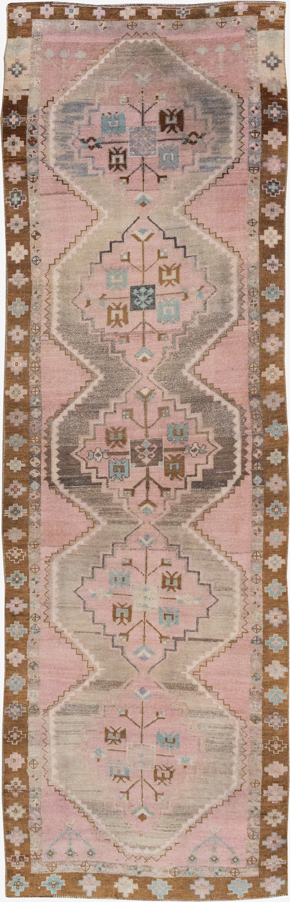 Vintage Turkish Anatolian Runner, No.32601 - Gss