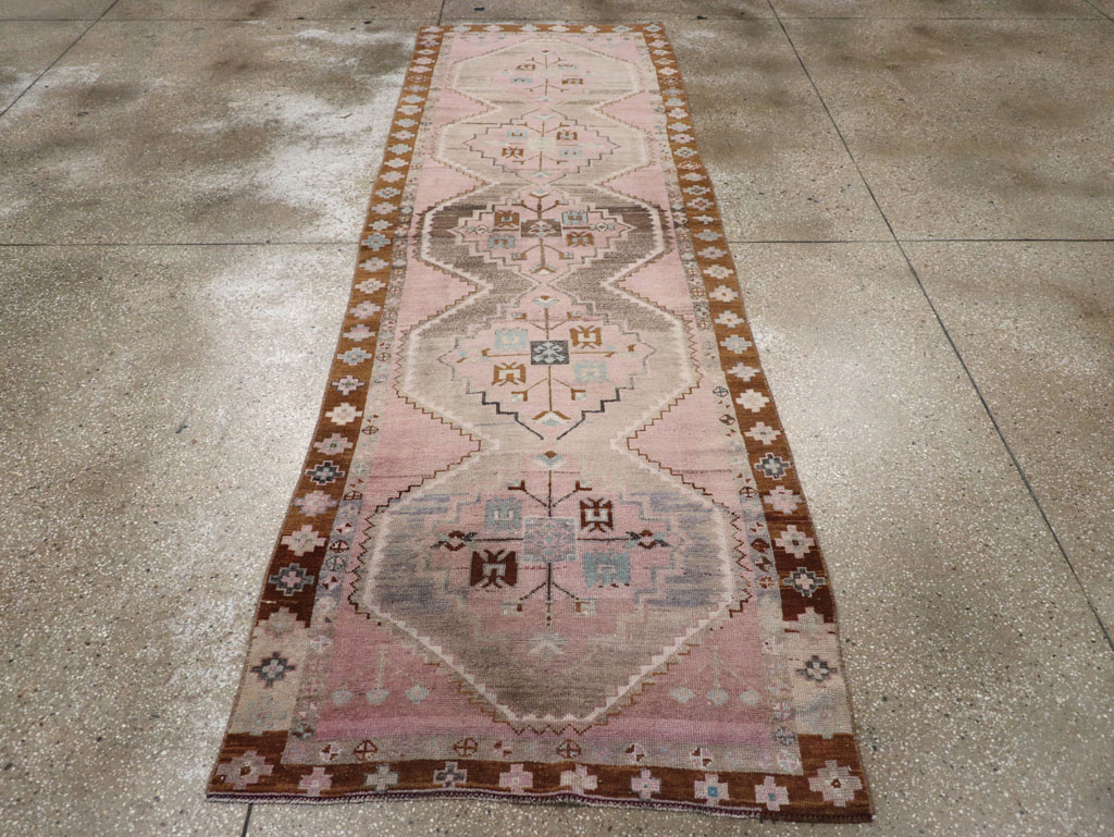 Vintage Turkish Anatolian Runner, No.32601 - Gss