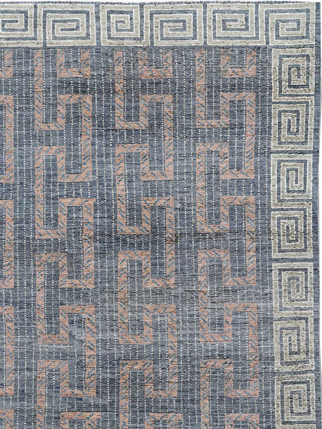 Modern East Turkestan Khotan Room Size Carpet, No.32603 - Gss