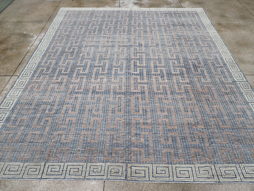 Modern East Turkestan Khotan Room Size Carpet, No.32603 - Gss