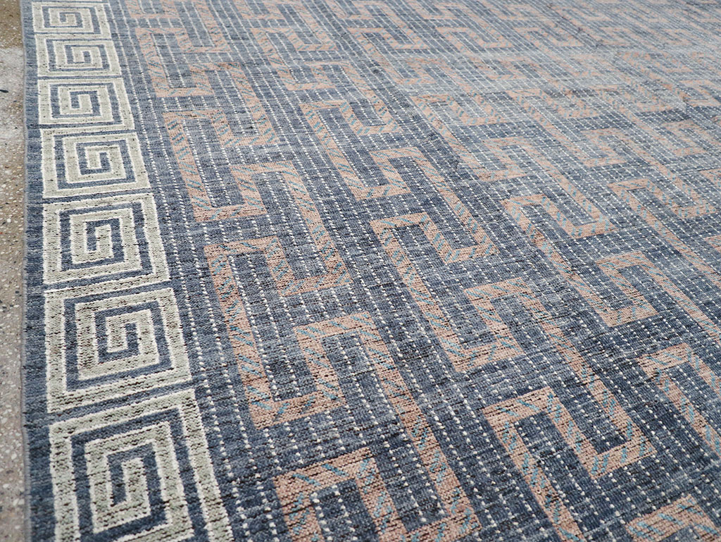 Modern East Turkestan Khotan Room Size Carpet, No.32603 - Gss